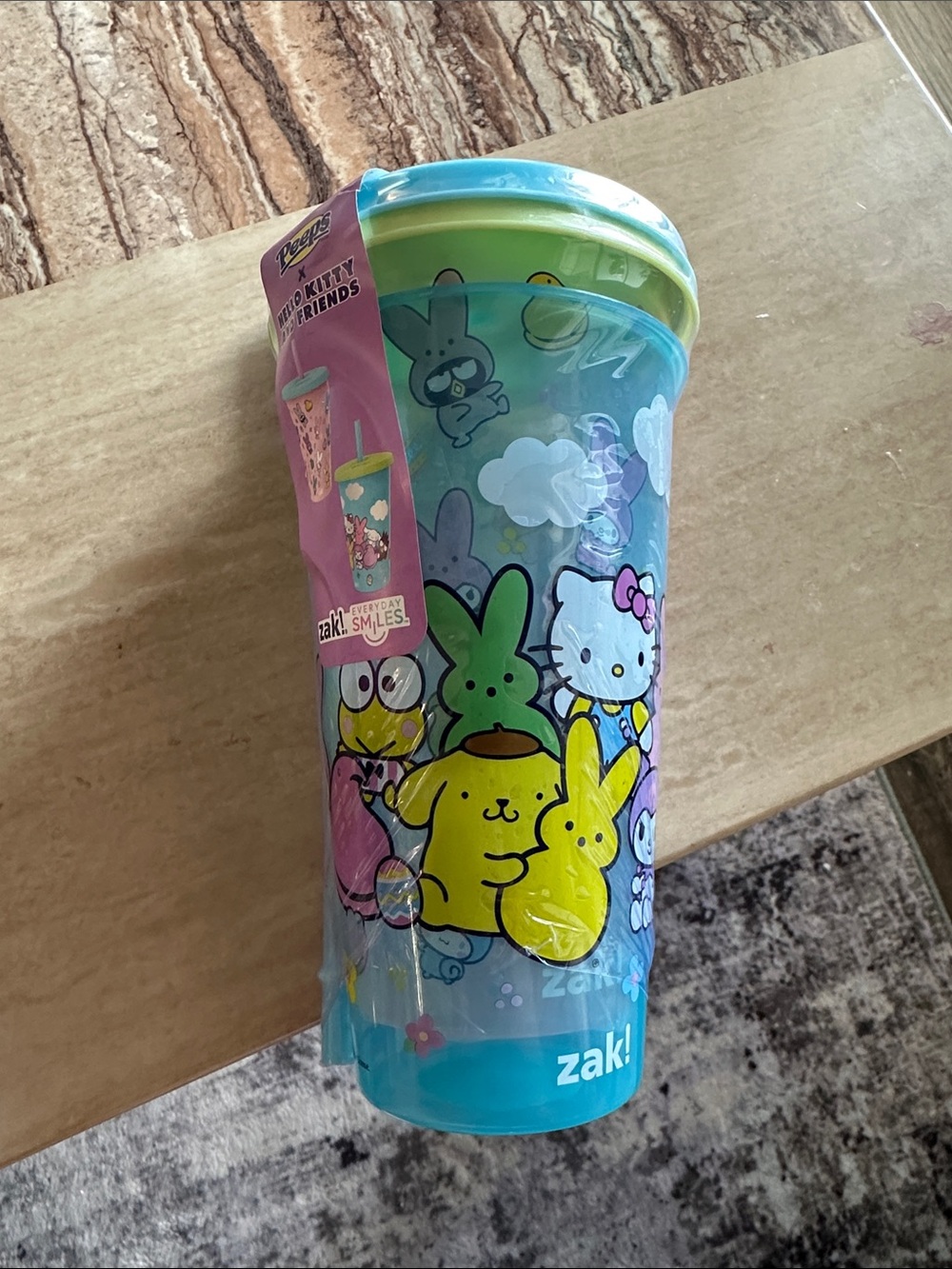 Hello Kitty & Friends Tumblers with Lid 2 pack